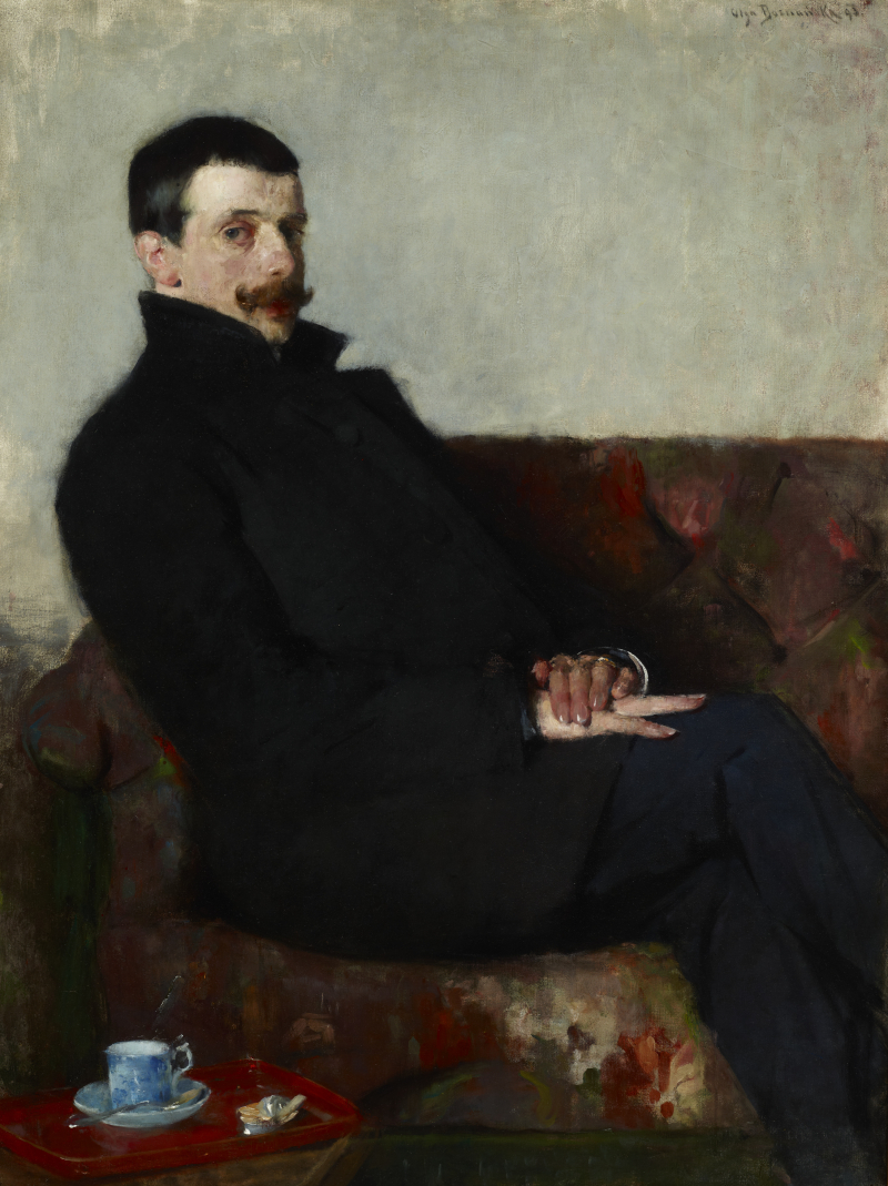 Olga Boznańska (1865-1940), Portret Paula Nauena, 1893 r. Źródło: Olga Boznańska, Public domain, via Wikimedia Commons