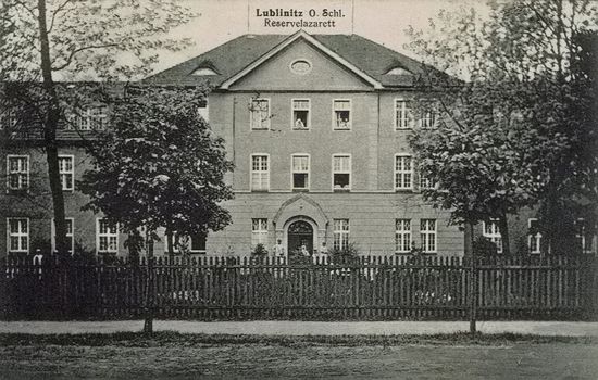 Budynek Szpitala Psychiatrycznego w Lublińcu