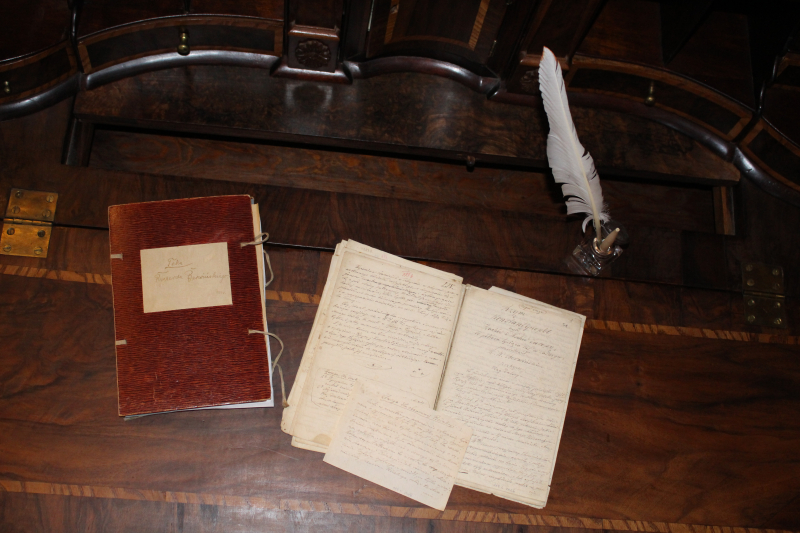 Biblioteka pozyskała uznawane za zaginione rękopisy Ryszarda Berwińskiego. Fot. Biblioteka Kórnicka
