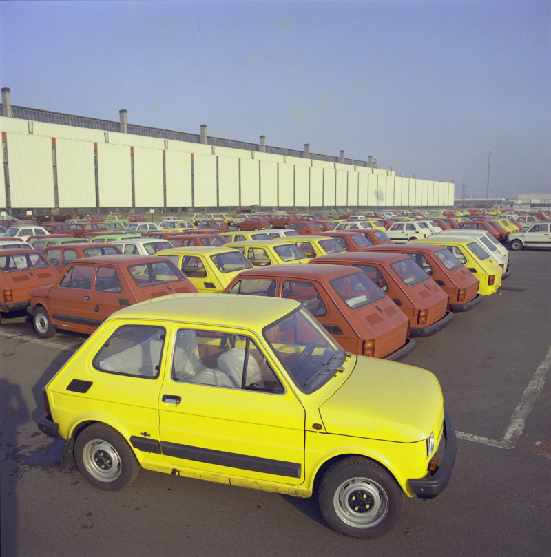 Fabryka Samochodów Małolitrażowych, Bielsko-Biała, listopad 1978 r. Fot. PAP/Jan Morek