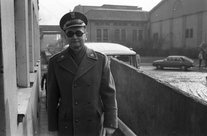 Wizyta premiera generała Wojciecha Jaruzelskiego w Kopalni Węgla Kamiennego (KWK) Knurów w marcu 1981 r. Fot. PAP/Grzegorz Rogiński