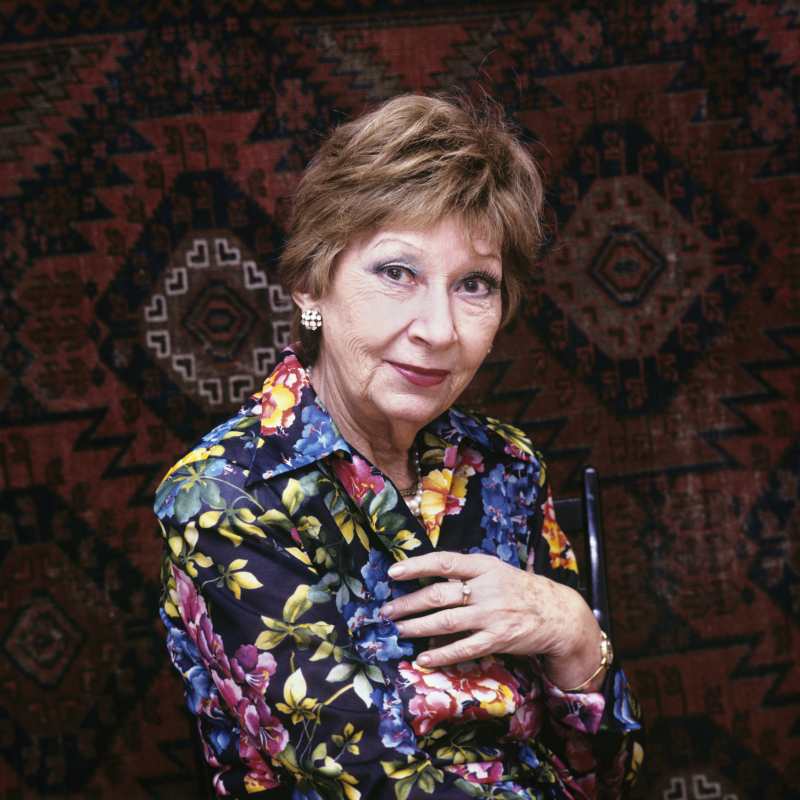 Irena Kwiatkowska, 1988 r. Fot. PAP/Maciej Belina Brzozowski