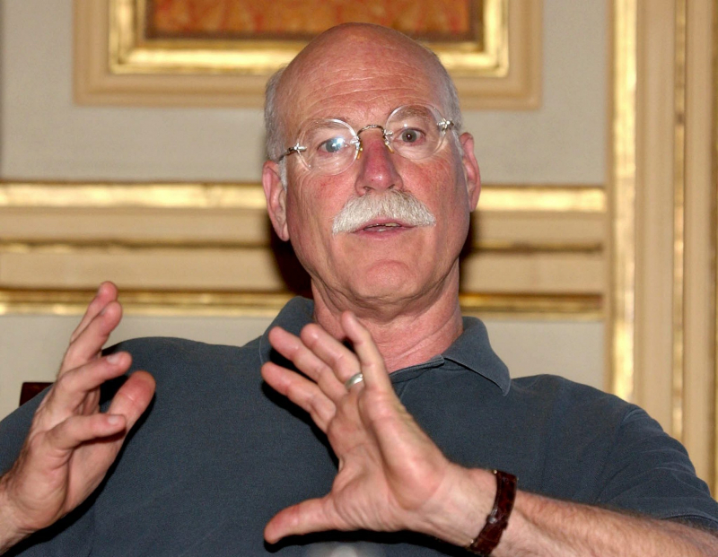 Amerykański pisarz Tobias Wolff, 24 maja 2005 r. Fot. EPA/J.J. GUILLEN