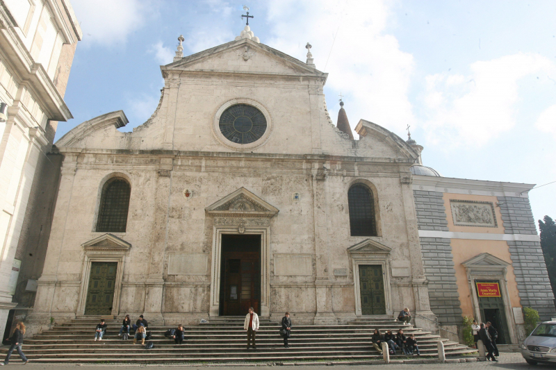 Kościół Santa Maria della Vittoria w Neapolu. Fot. EPA/CLAUIDO PERI