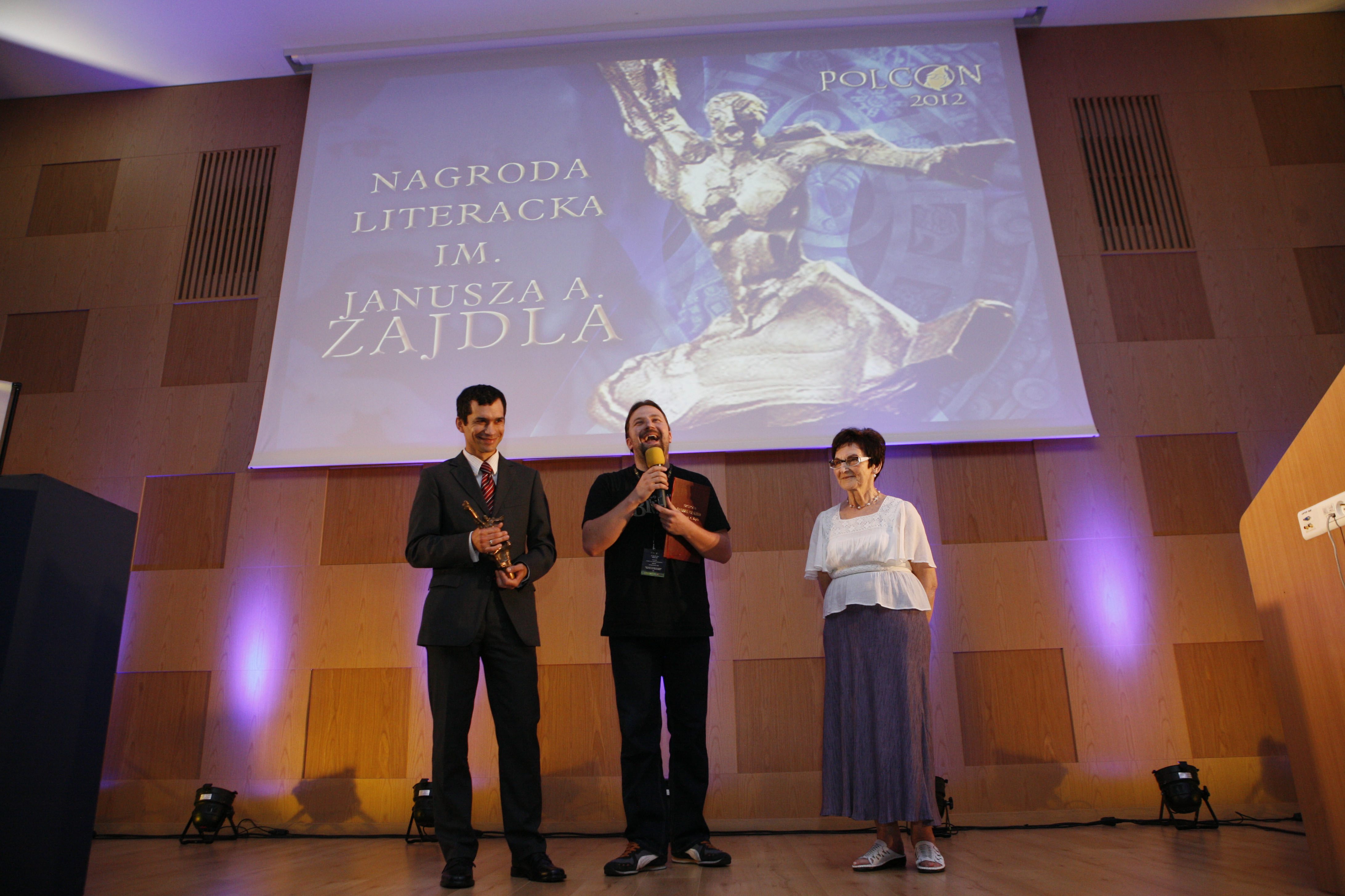Uroczystość przyznania Nagrody im. Janusza A. Zajdla - nagrody literackiej w dziedzinie fantastyki