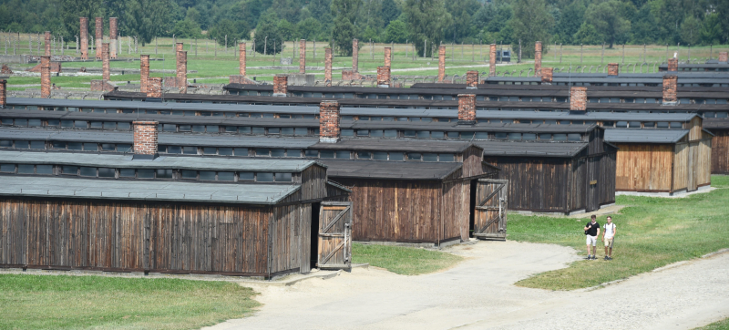 Niemiecki nazistowski obóz koncentracyjny i zagłady Auschwitz II-Birkenau. Fot. PAP/Jacek Bednarczyk
