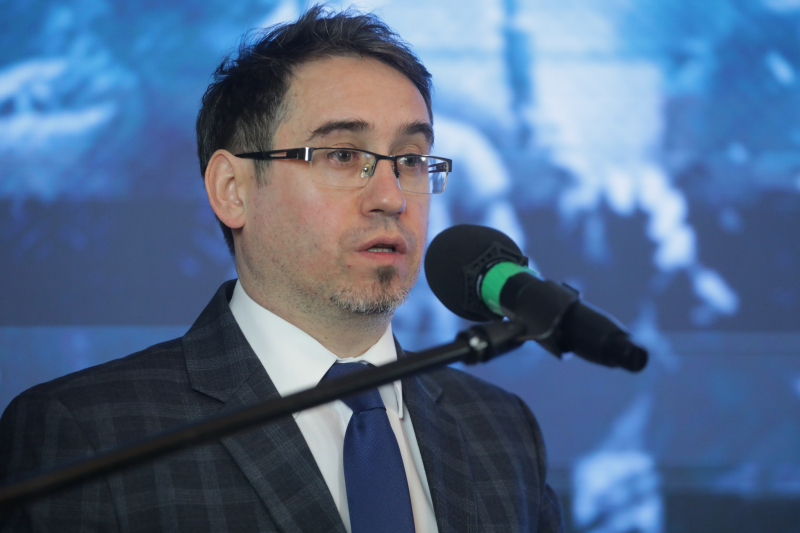 Historyk kieleckiej delegatury Instytutu Pamięci Narodowej Tomasz Domański. Fot. PAP/Albert Zawada