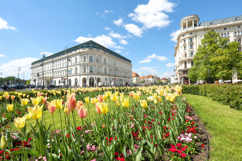 Warszawa, 08.05.2023. Hotel Europejski na Krakowskim Przedmieściu w Warszawie., 8 bm. (sp/ibor) PAP/Szymon Pulcyn