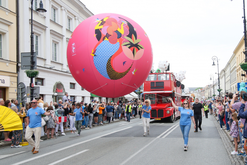 Parada Syrenki w Warszawie, fot. PAP/Rafał Guz