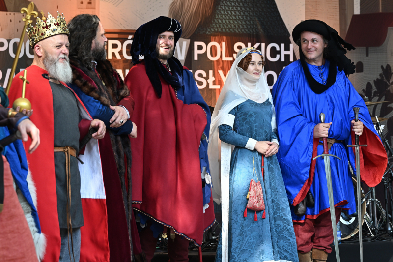 Ogłoszenie wyników plebiscytu Muzeum Historii Polski na najlepszego króla. Fot. PAP/Radek Pietruszka