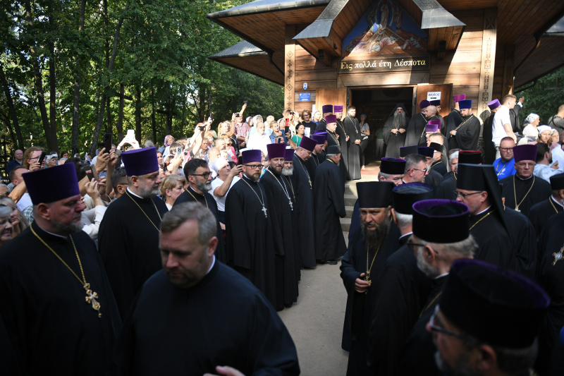 Grabarka, nazywana często "prawosławną Częstochową", jest najważniejszym miejscem kultu religijnego wyznawców prawosławia w Polsce. Fot. PAP/Michał Zieliński