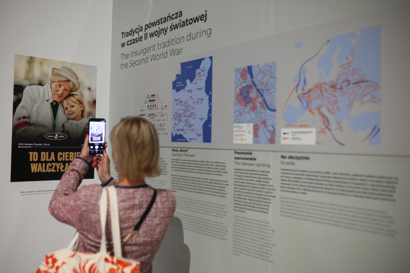 Wystawa Rzeczpospolita powstańcza w Muzeum Historii Polski. Fot. PAP/Leszek Szymański