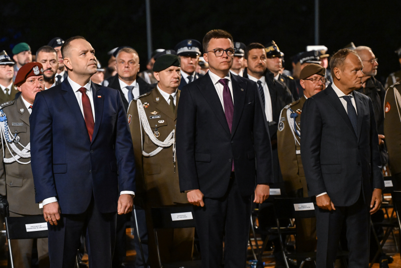 Obchody 86. rocznicy wybuchu II wojny światowej, Gdańsk, 1 września 2025 r. Fot. PAP/Adam Warżawa