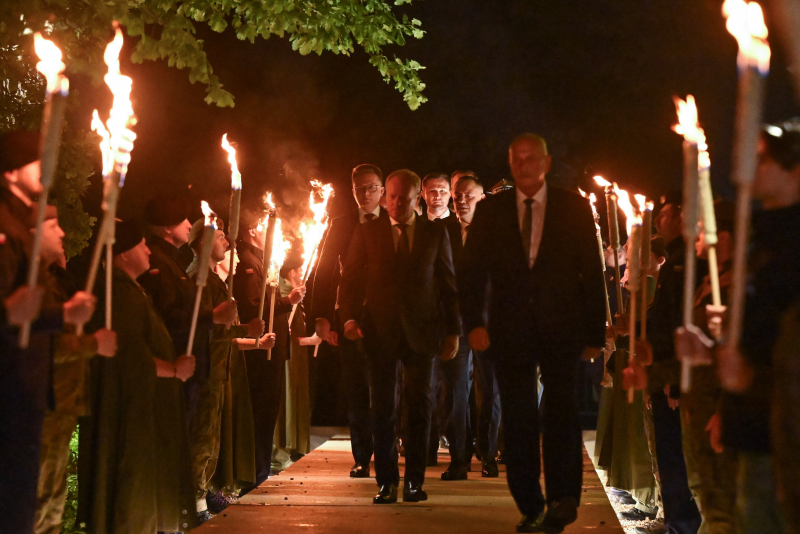 Obchody 86. rocznicy wybuchu II wojny światowej, Gdańsk, 1 września 2025 r. Fot. PAP/Adam Warżawa