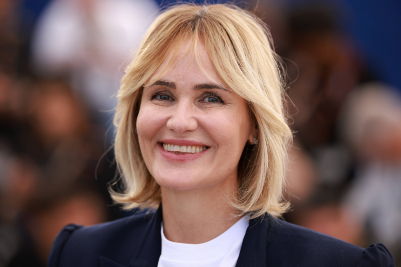 Judith Godreche podczas udział w sesji zdjęciowej do filmu „A Girl's Story” (Memoire de Fille) podczas 79. dorocznego Festiwalu Filmowego w Cannes w Cannes we Francji, 17 maja 2026 r. Fot. EPA/CLEMENS BILAN Strona: PAP/EPA.