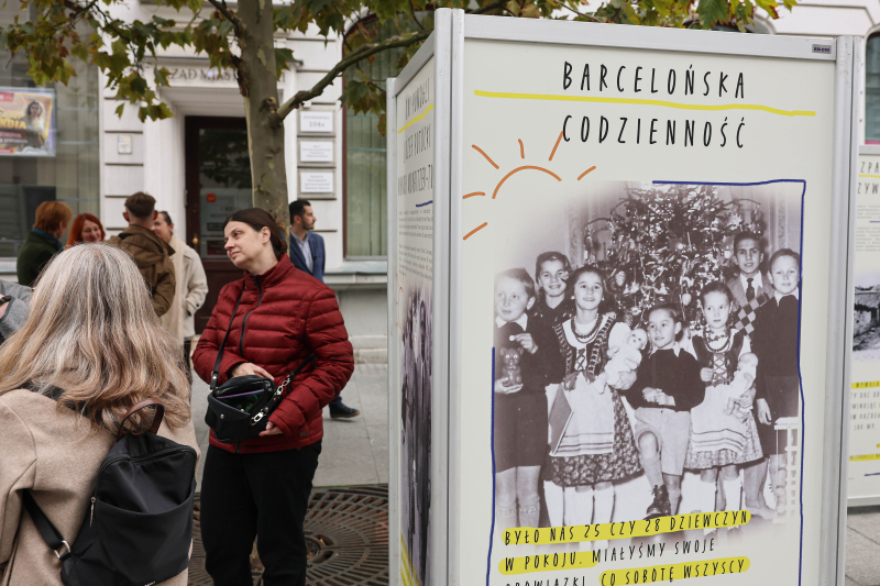Wystawa „Ratunek z Hiszpanii” w Łodzi. Fot. PAP/Marian Zubrzycki