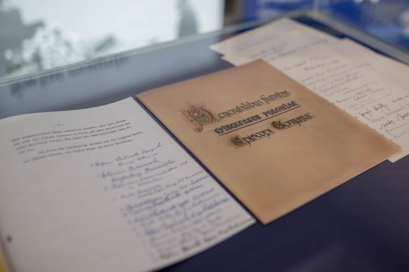 List biskupów polskich do niemieckich, fot. Muzeum Jana Pawła II i Prymasa Wyszyńskiego