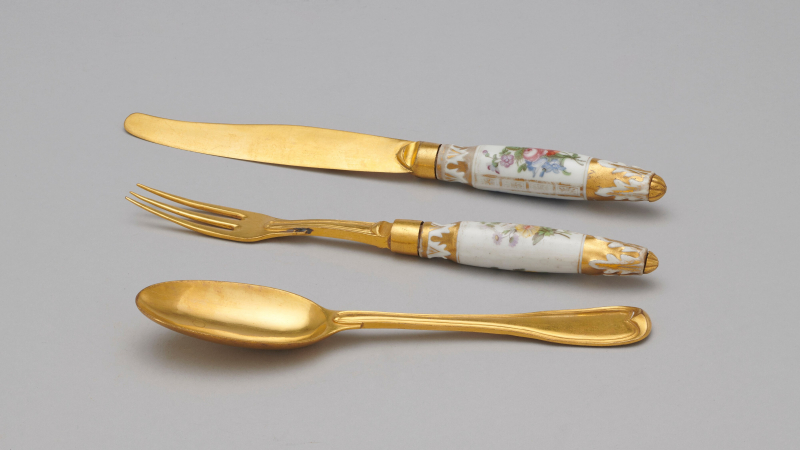 Sztućce z XVIII wieku