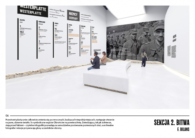 Projekt spółki Trias AVI zajął pierwsze miejsce w konkursie na opracowanie koncepcji projektowej wystawy Muzeum Westerplatte