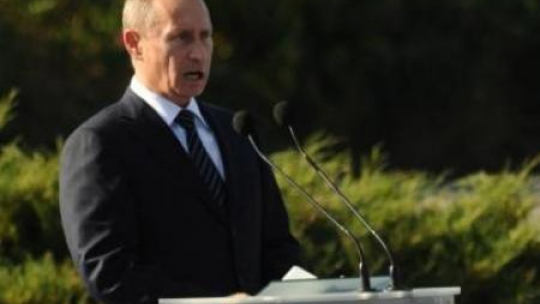 Premier Rosji Władimir Putin podczas obchodów 70. rocznicy wybuchu II wojny światowej. Westerplatte. Fot. PAP/J. Turczyk