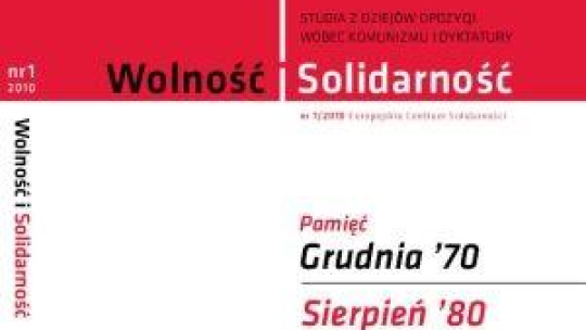 Pismo "Wolność i Solidarność". Źródło: Europejskie Centrum Solidarności