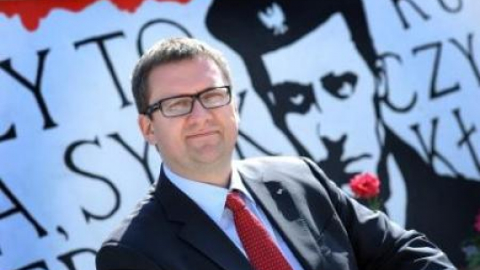 Dyrektor Muzeum Powstania Warszawskiego Jan Ołdakowski . Fot. PAP/J. Turczyk