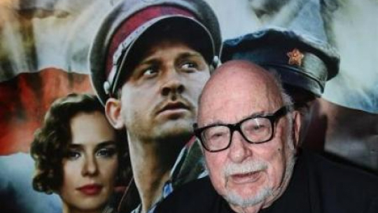 Jerzy Hoffman na konferencji filmu "1920 Bitwa Warszawska". Fot. PAP/S. Leszczyński