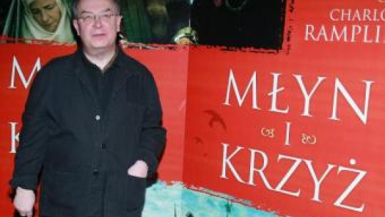 Reżyser Lech Majewski podczas warszawskiej premiery filmu "Młyn i krzyż" w marcu 2011 r. Fot. PAP/S. Leszczyński 