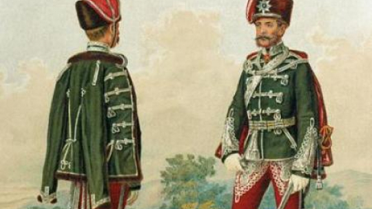 Żołnierze Grodzieńskiego Pułku Huzarów (1895). Źródło: Wikipedia