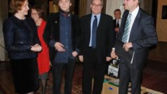 Uroczystość przekazania Muzeum Historii Polski dokumentacji filmów „Zapomniana Odyseja” oraz „Druga Prawda” Fot. MHP