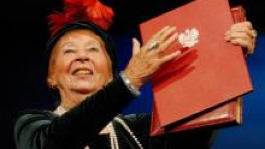 Irena Kwiatkowska w 2007 r. Fot. PAP/A. Rybczyński