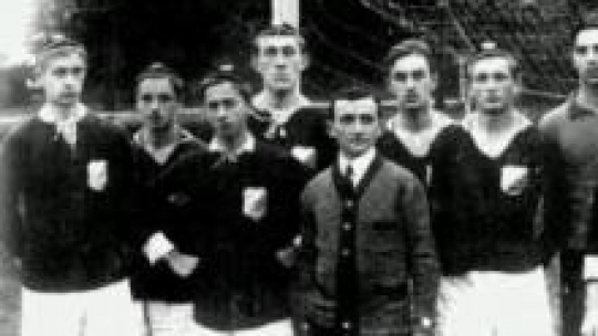 Drużyna Polonii jesienią 1916 r. Źródło: Rzeczpospolita