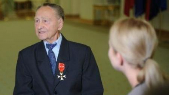 Uczestnik obrony Tobruku Stanisław Mroszczak. Fot. PAP/J. Turczyk