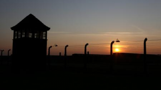 Teren byłego nazistowskiego obozu Auschwitz-Birkenau. Fot. PAP/S. Rozpędzik 