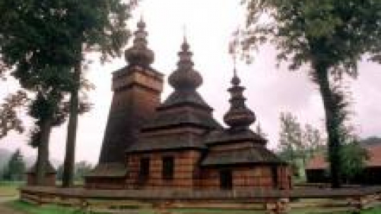 Cerkiew w Kwiatoniu z 1700 r. Fot. PAP/J. Bednarczyk