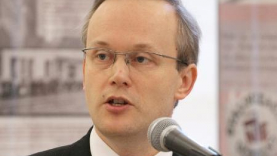 Prezes Instytutu Pamięci Narodowej Łukasz Kamiński. Fot. PAP/P. Supernak