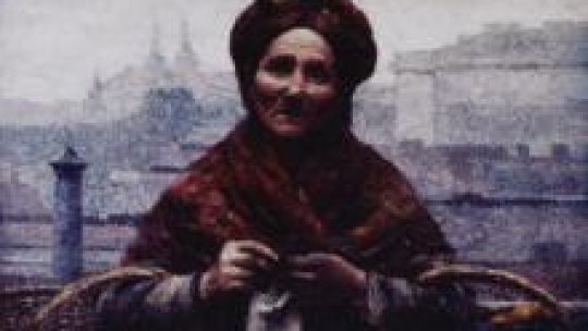 Obraz Aleksandra Gierymskiego "Żydówka z pomarańczami". Fot. PAP/T. Prażmowski