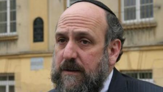 Naczelny Rabin Polski Michael Schudrich. Fot. PAP/M. Trembecki