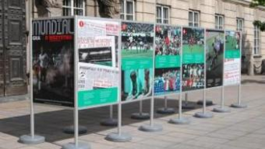 Wystawa "Mundial - gra o wszystko". Źrodło: MHP