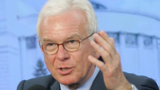 Hans-Gert Poettering. Fot. PAP/B. Zborowski