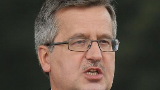 Prezydent Bronisław Komorowski. Fot. PAP/L. Szymański