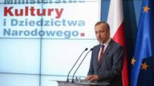 Minister kultury i dziedzictwa narodowego Bogdan Zdrojewski. Fot. PAP/J. Kamiński
