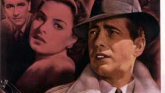 Plakat do filmu "Casablanca". Fot. PAP/EPA