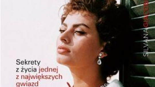 Okładka książki "Sophia Loren. Życie jak film" Silvany Giacobini 