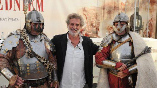 Reżyser Renzo Martinelli na konferencji prasowej "Bitwy pod Wiedniem". Warszawa, 08.10.2012. Fot. PAP/G. Jakubowski 