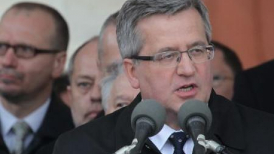 Prezydent Bronisław Komorowski. Fot. PAP/R. Pietruszka 