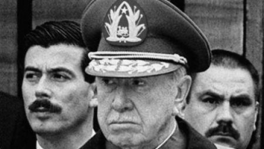 Augusto Pinochet. Fot.PAP/Reprodukcja