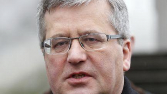 Prezydent Bronisław Komorowski. Fot. PAP/A. Grygiel