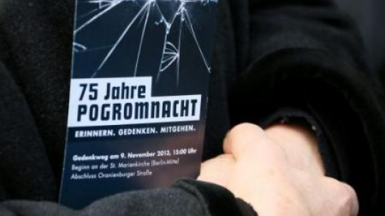75. rocznica "Nocy Kryształowej". Berlin, 09.11.2013. Fot. PAP/EPA