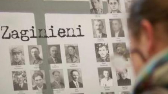 Wystawa "Obława Augustowska - Lipiec 1945", przygotowana przez IPN. Fot. PAP/L. Szymański